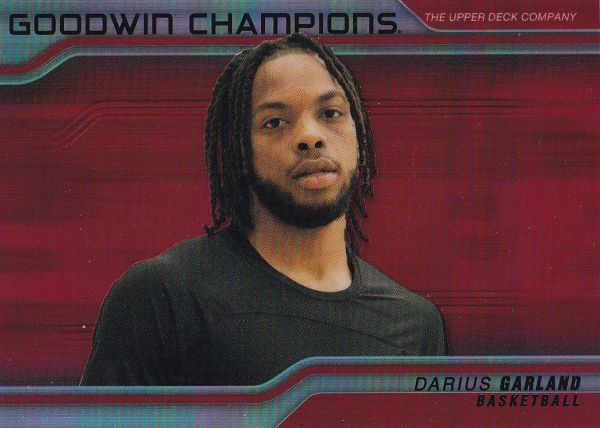 insert karta DARIUS GARLAND 22-23 Goodwin Champions Rainbow Red Horizontal číslo P53